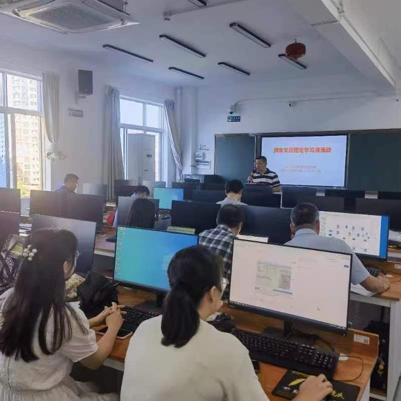 我院开展师生专题理论学习月系列活动