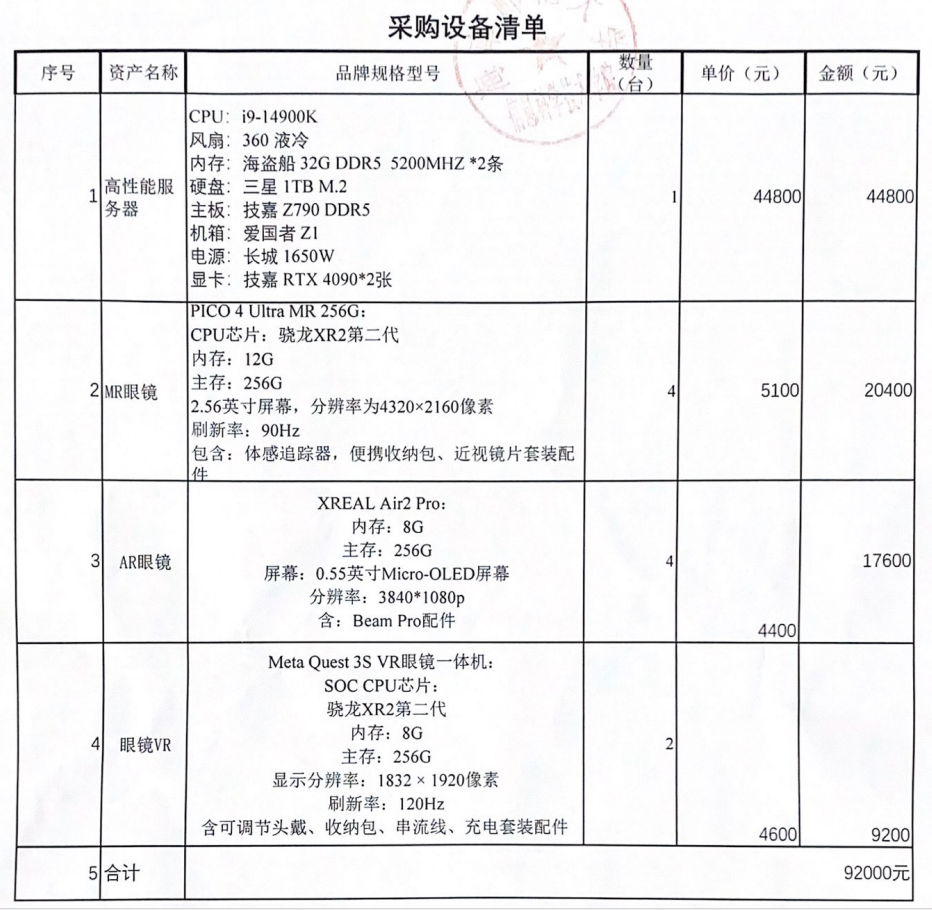 信息学院刘晓文老师申请科研设备采购公示